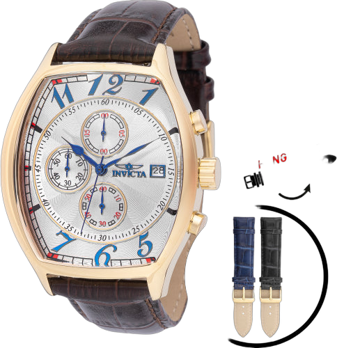 Invicta watch in silver