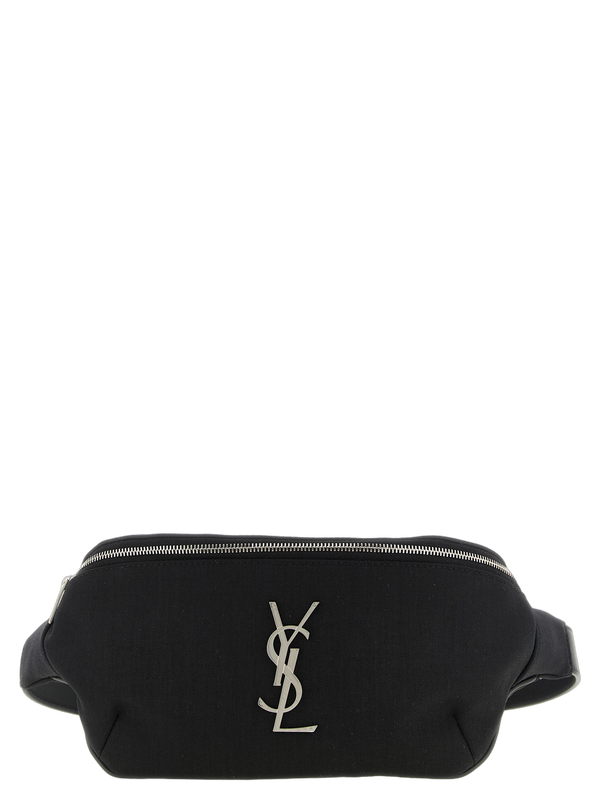 Saint Laurent 100% Lamb Leather belt bag in black