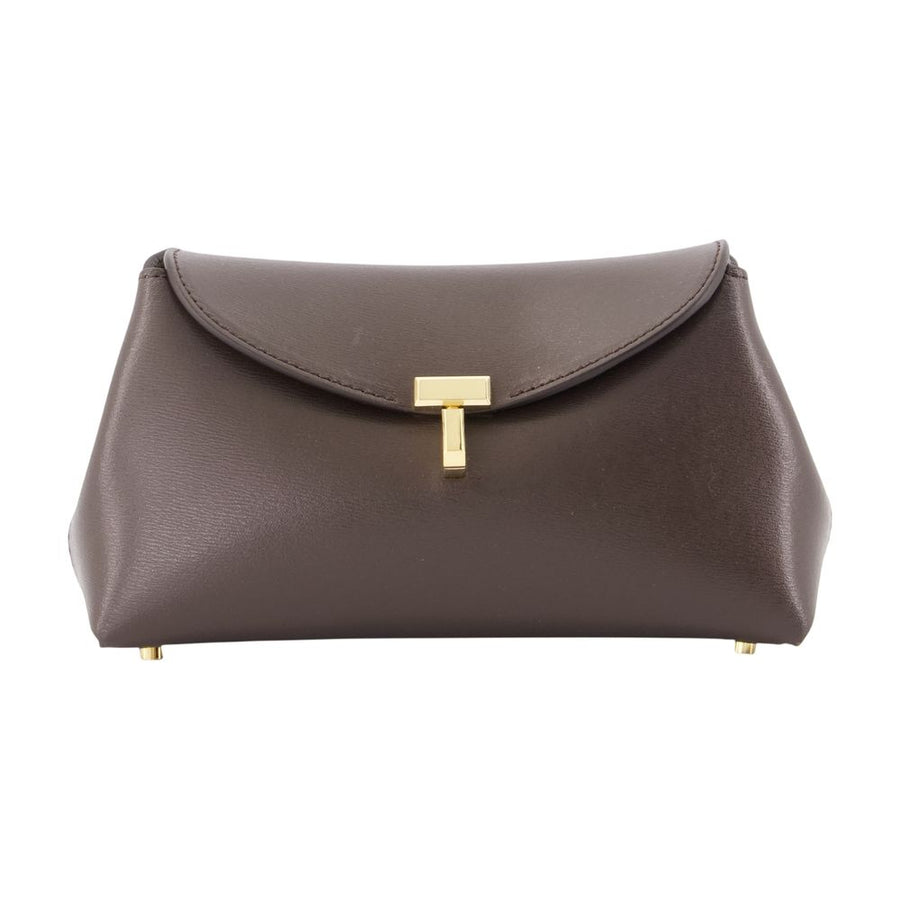 Toteme cowhide clutch in black