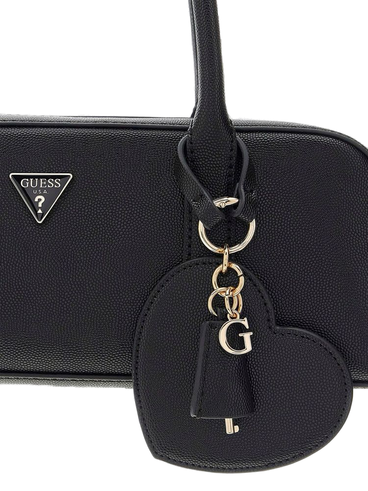 Guess 100% Polyurethane shoulder bag in black