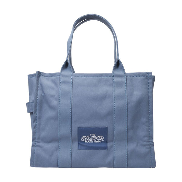 Marc Jacobs cotton tote bag in blue