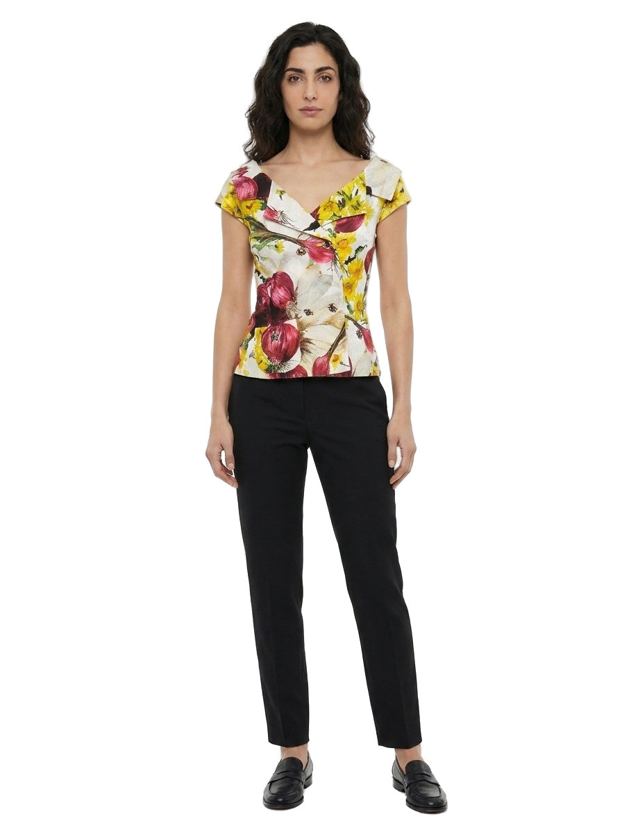 Multicolor Cotton Pattern Shirt