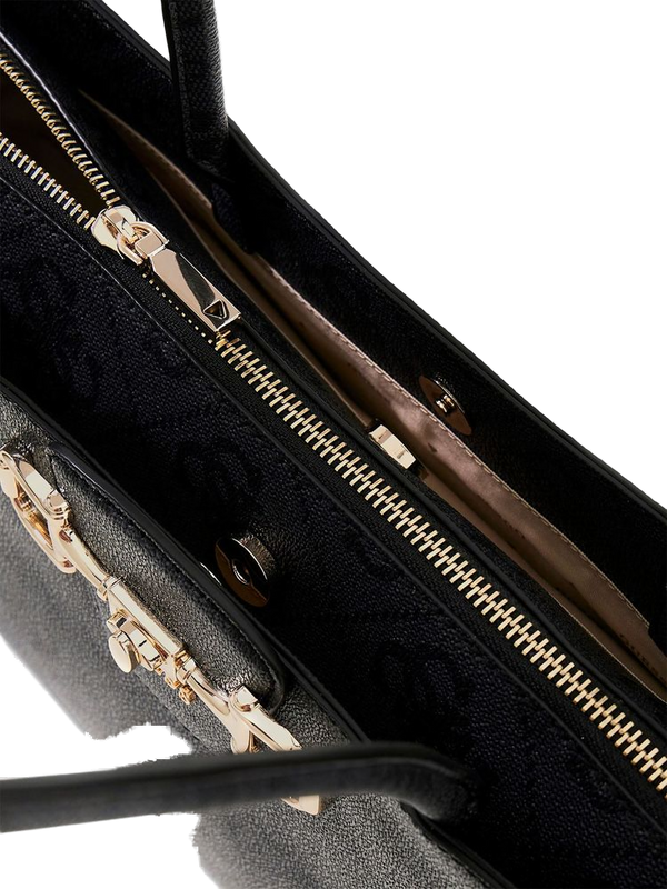 Guess 100% Polyurethane tote bag in black