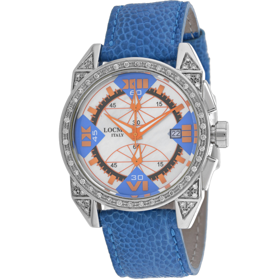 Locman Stainless steel case watch in silver