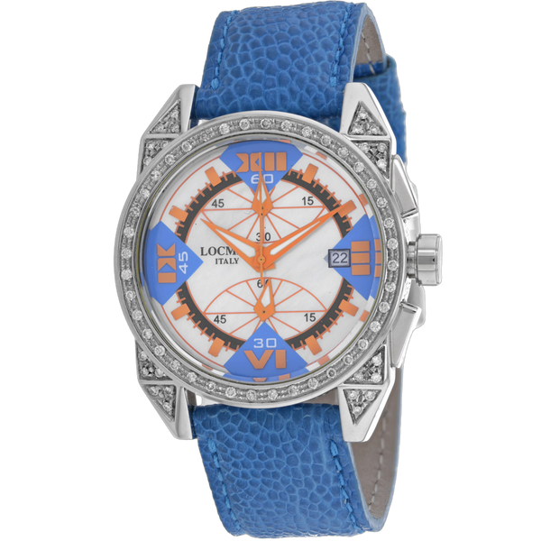 Locman Stainless steel case watch in silver