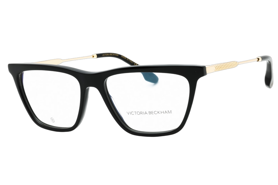 Victoria Beckham VB2663 Acetate frame with metal temples eyeglasses in black