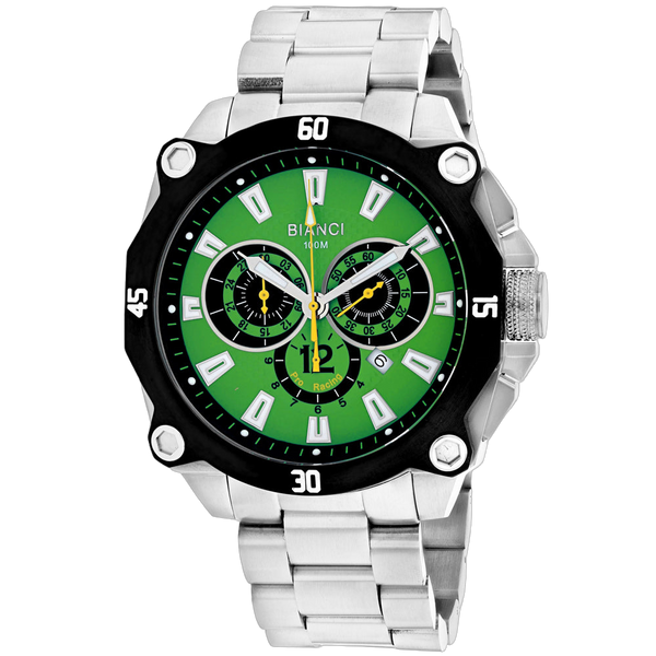 Roberto Bianci Stainless steel case watch in green
