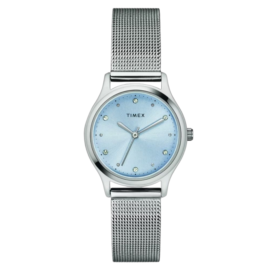 Timex watch in blue
