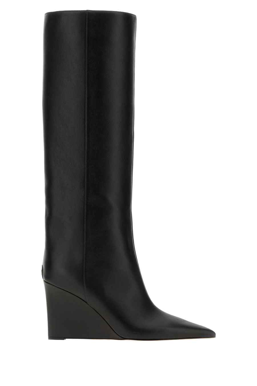 Black Leather Blake Boots Scarpe Con Tacco