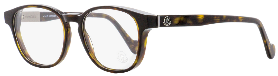 Moncler Oval Eyeglasses Ml5013 052 Dark Havana 50mm 5013
