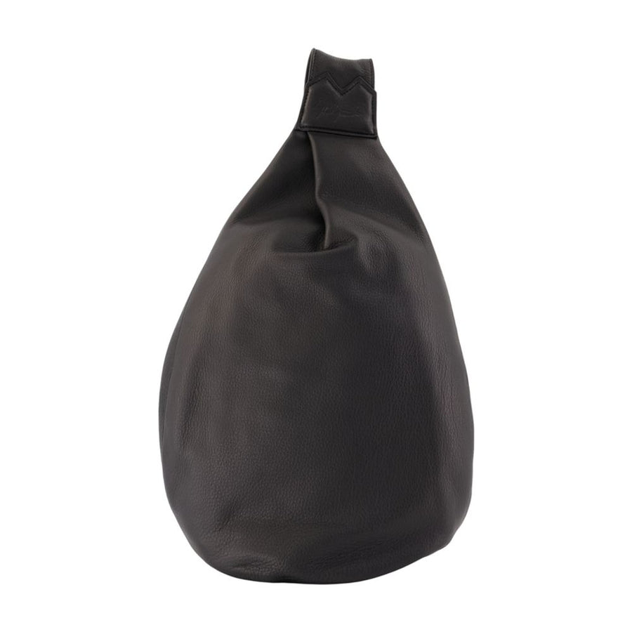 Tuck Sling M Crossbody - Yohji Yamamoto Leather Black Cowhide Bags / Crossbodies