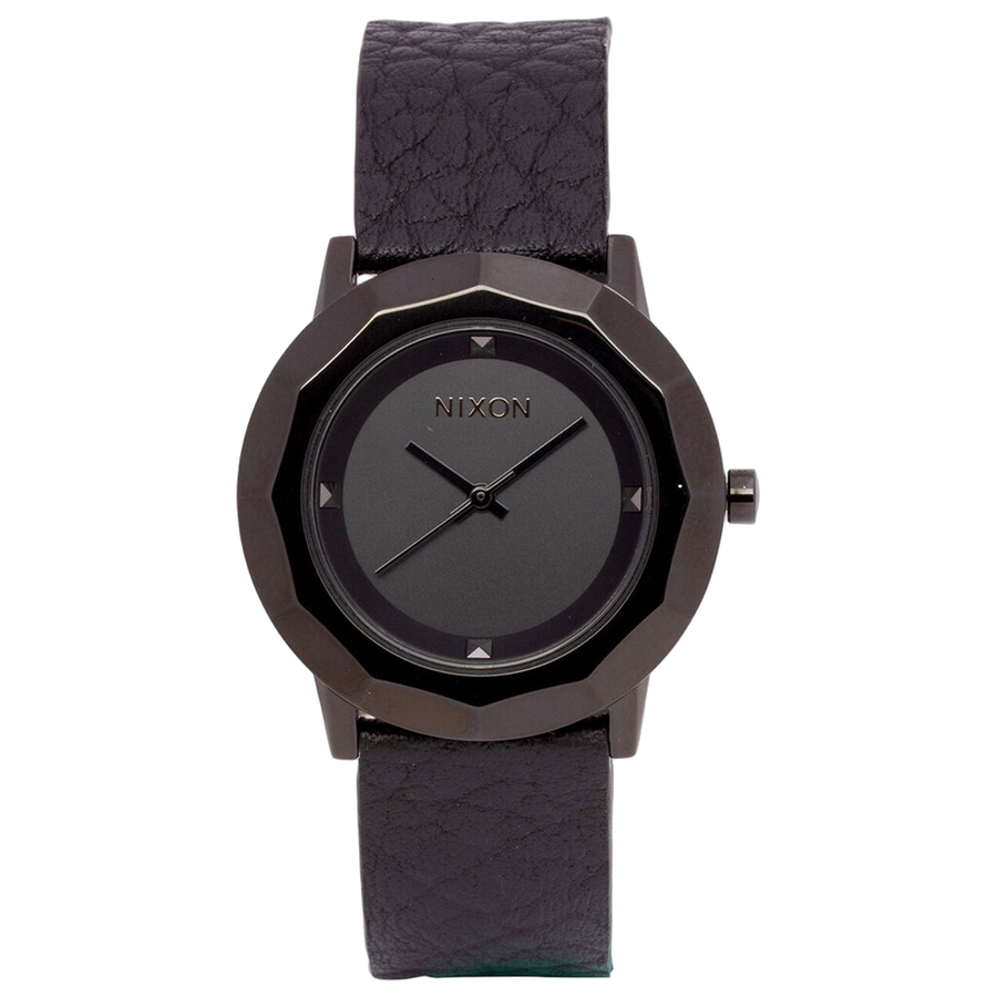 Nixon Stainless steel case watch in black