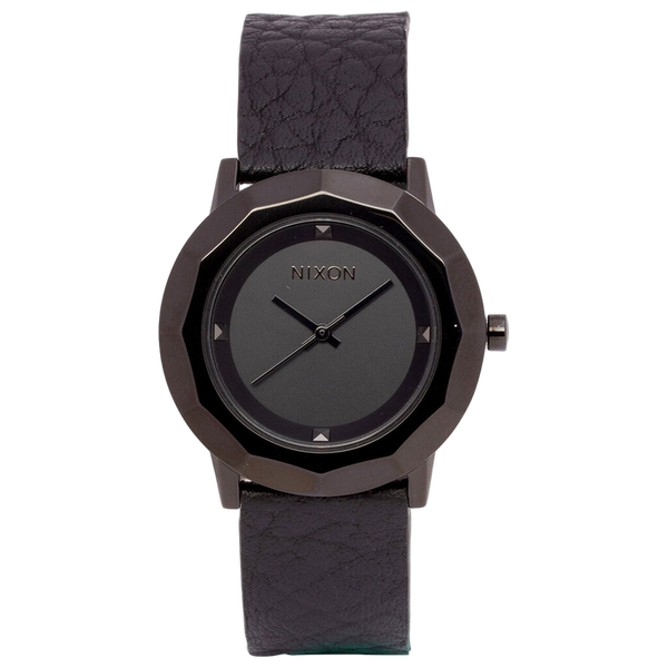 Nixon Stainless steel case watch in black