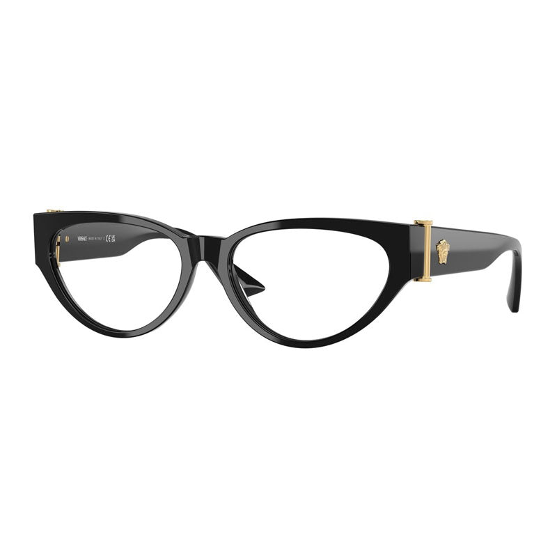 Versace VE3366FGB1 eyeglasses in black