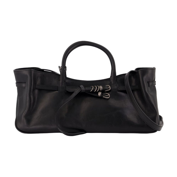 Margesherwood Cowhide shoulder bag in black