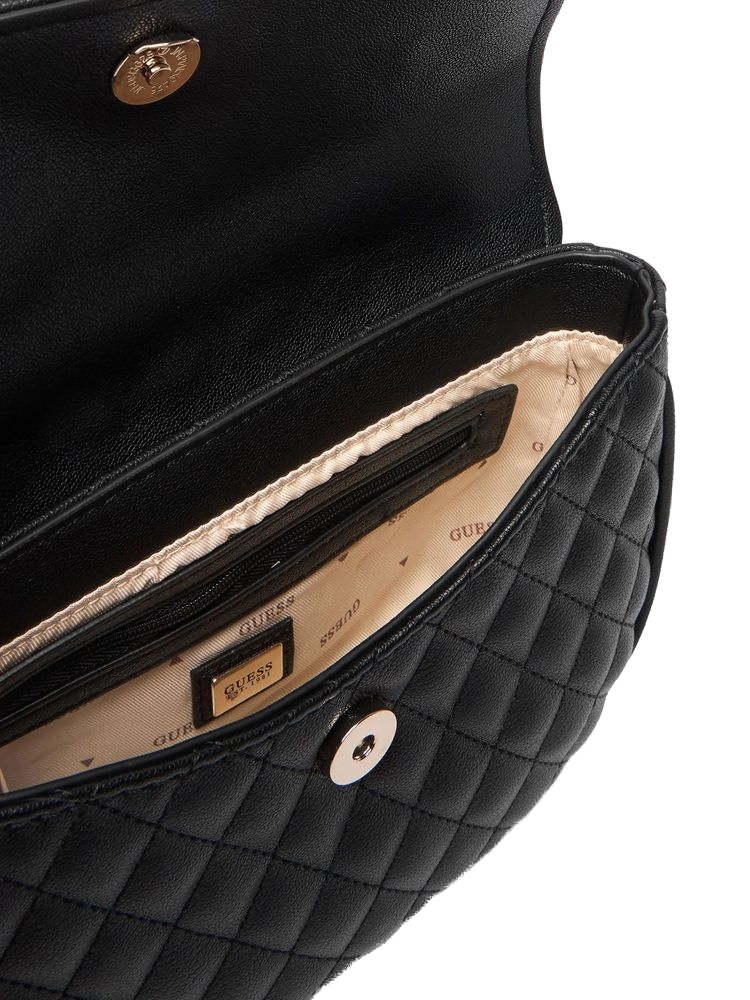 Guess 100% Polyurethane crossbody bag in black