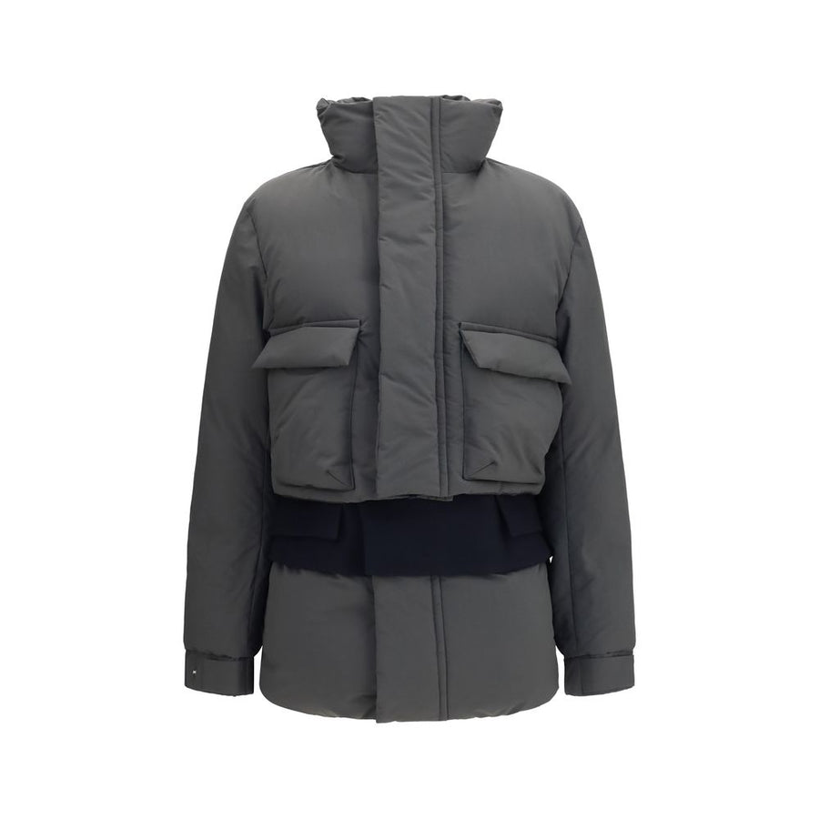 Multicolor Polyester Coat Clothing