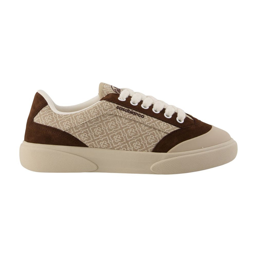 Casablanca Calfskin sneaker in brown