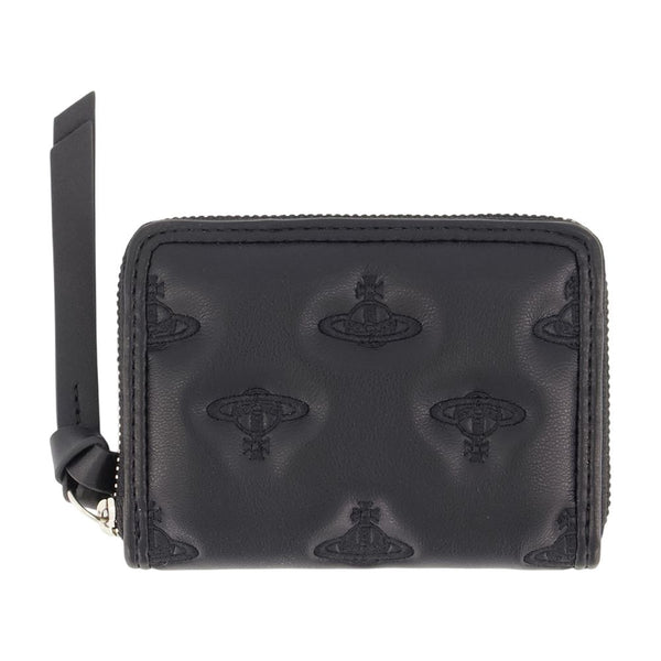 Vivienne Westwood synthetic coin purse in black
