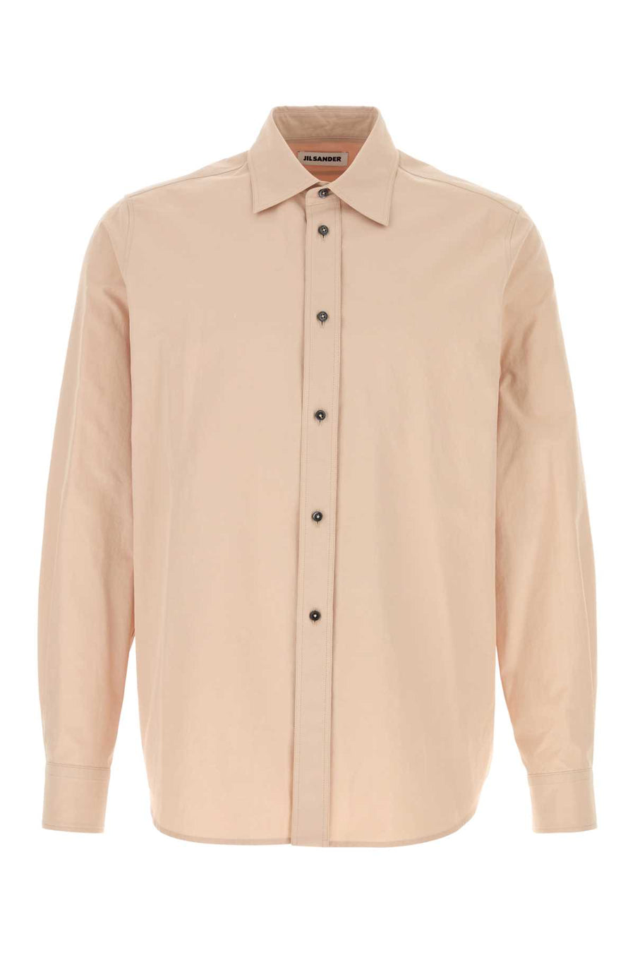 Light Pink Cotton Shirt Rosebeige Exterior: Camicie