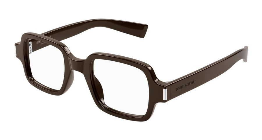 Saint Laurent SL Acetate eyeglasses in brown