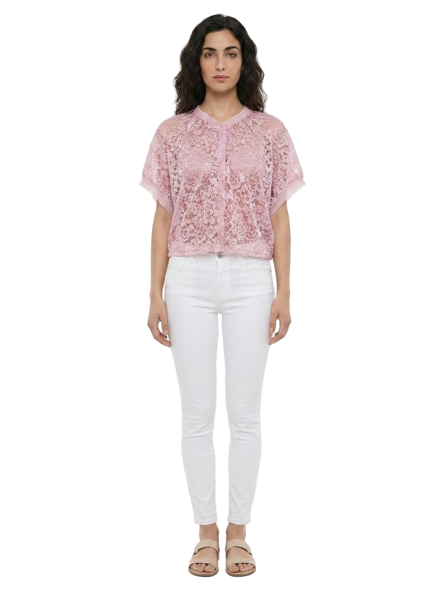 Pink Rayon Blouse