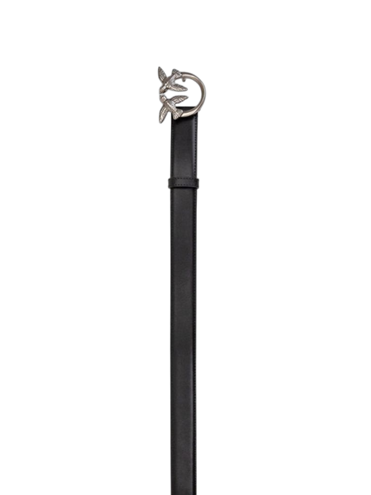 Pinko Belt Black Leather Accessories /