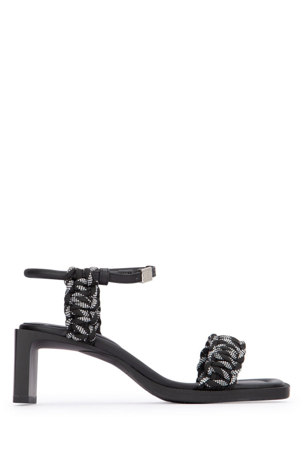 Tommy Hilfiger Polyester sandal in black
