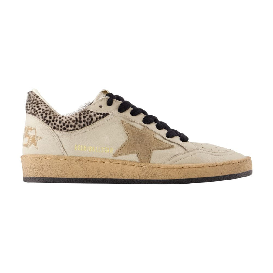 Golden Goose Deluxe Brand Calfskin sneaker in beige