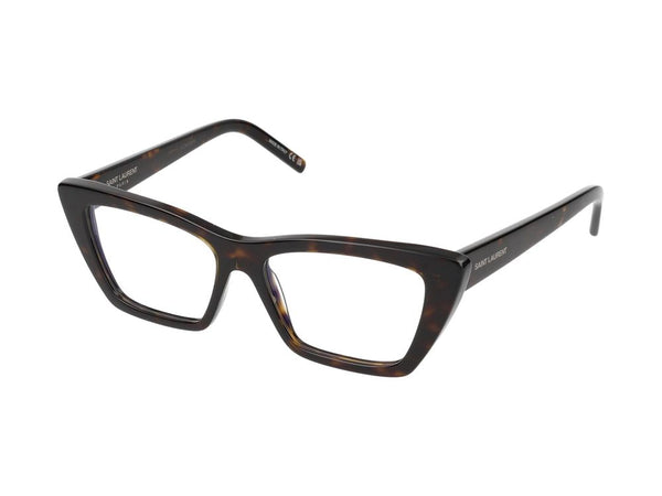 Saint Laurent Mica Acetate eyeglasses in havana