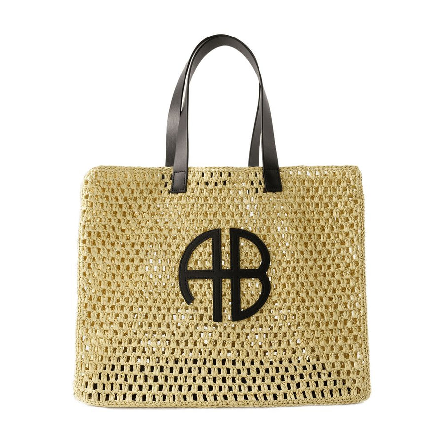 Anine Bing Synthetic tote bag in beige