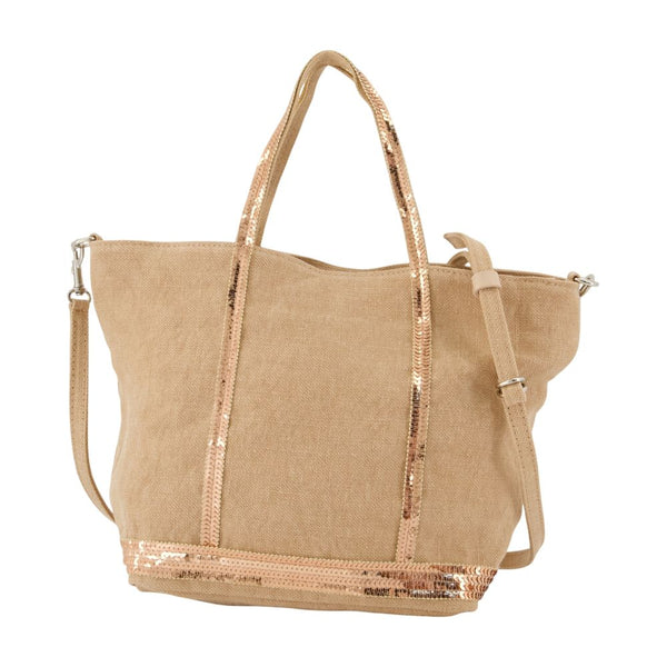 Vanessa Bruno Linen tote bag in pink