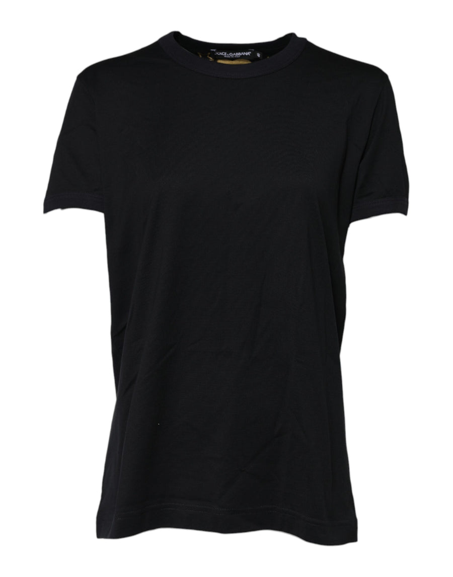 Dolce & Gabbana 100% Cotton t-shirt in black