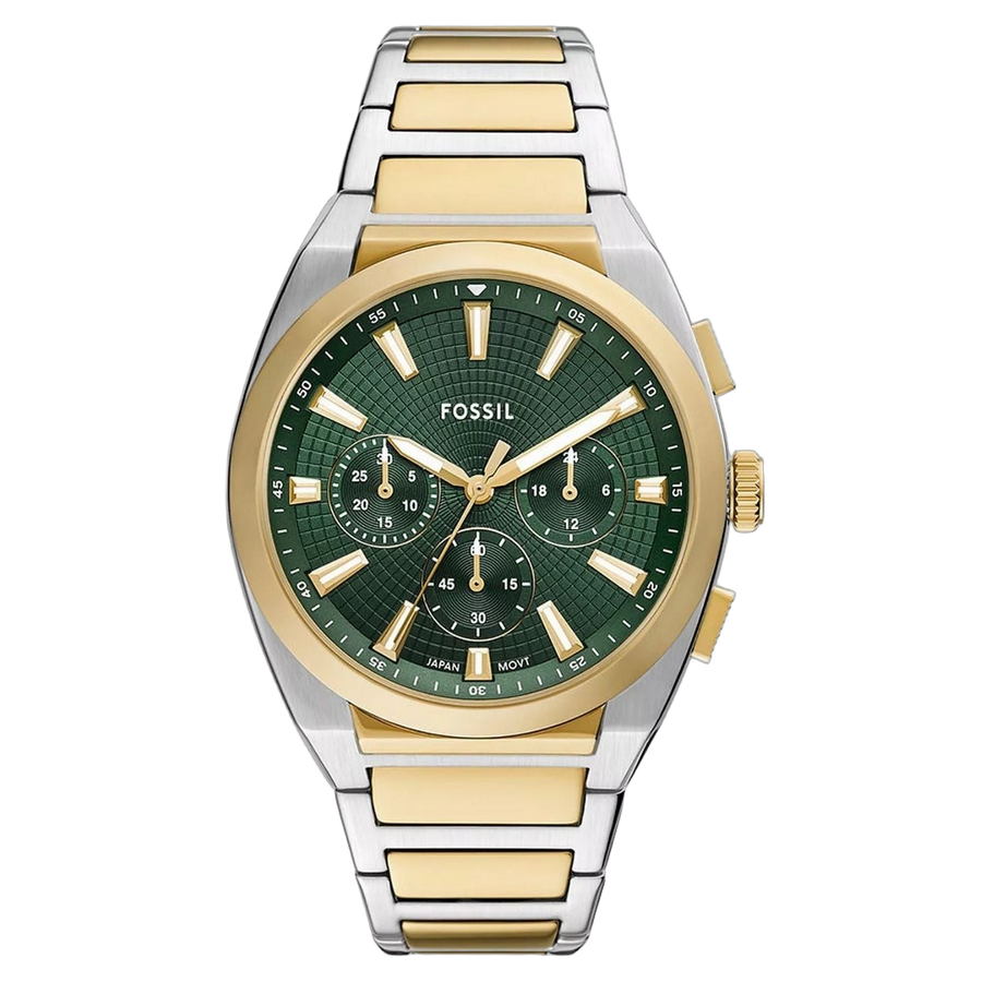 Fossil watch in green