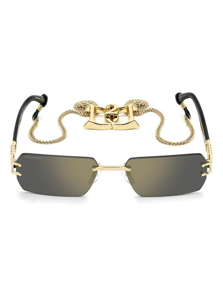Dsquared2 D2 Metal sunglasses in rose gold