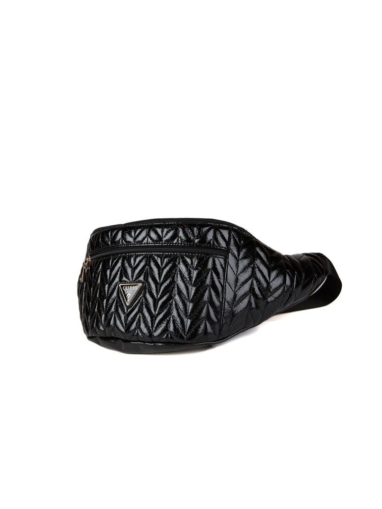 Guess 100% Polyurethane belt bag in black