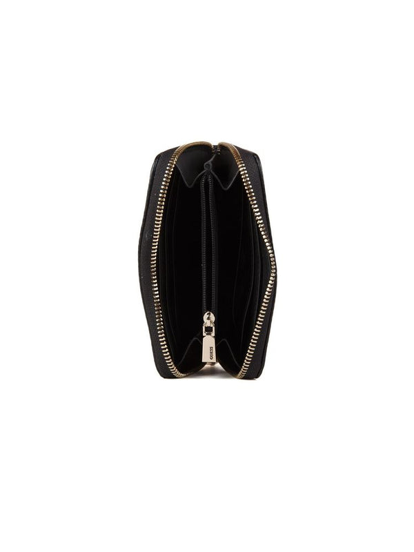 Guess 100% Polyurethane wallet in black