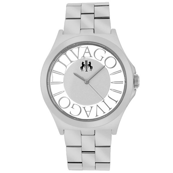 Jivago Stainless steel case watch in silver