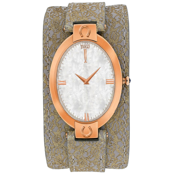 Jivago watch in rose gold