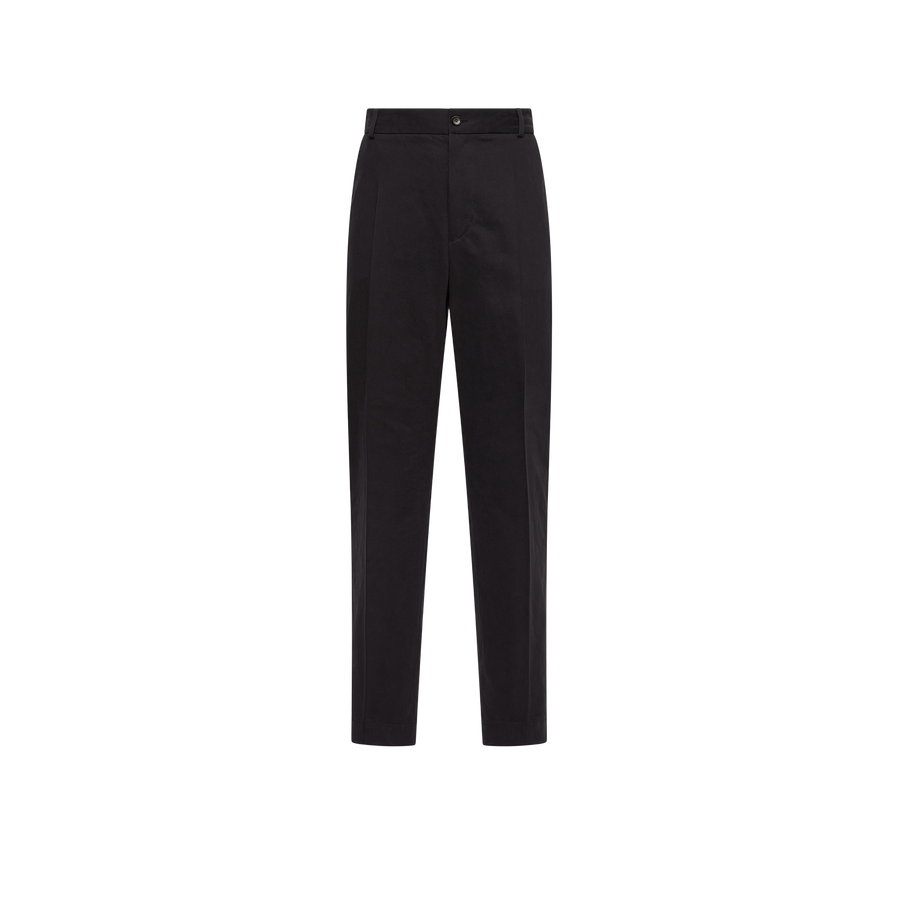 Moncler Technical wool blend trousers in black