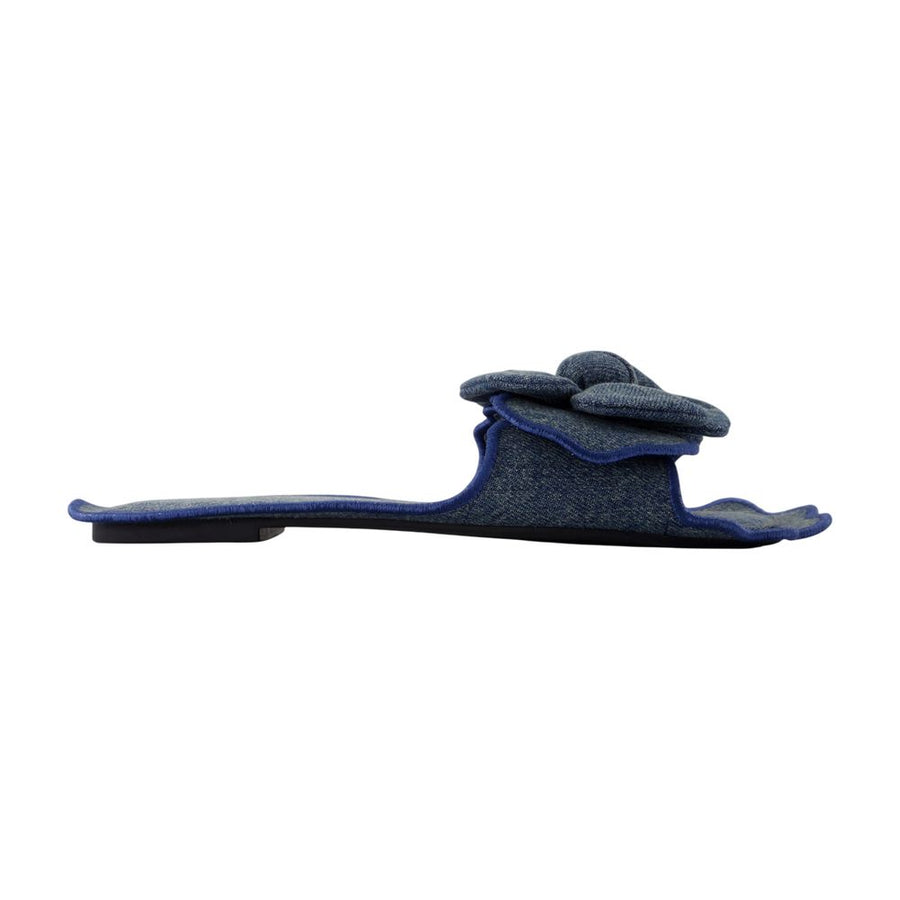 The Daisy Sandals - Marc Jacobs Cotton Blue Shoes /