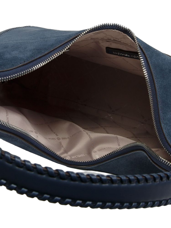 Michael Kors 100% Leather shoulder bag in navy