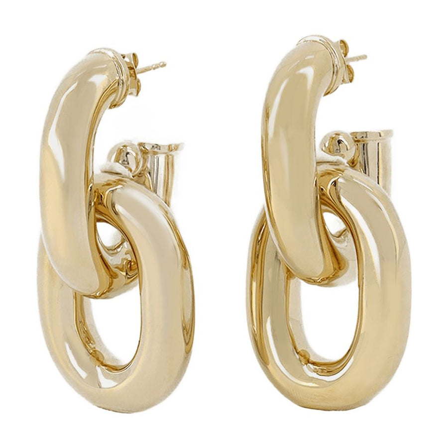 Rabanne Metal earrings in gold