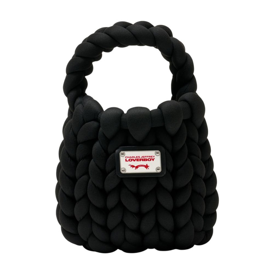 Charles Jeffrey Loverboy Synthetic mini bag in black
