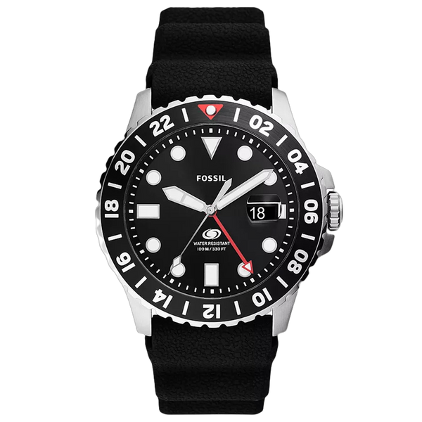 Fossil Stainless steel case watch in black