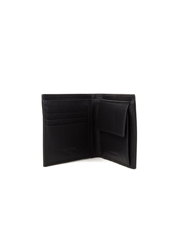 Momo Design 100% Genuine Leather wallet in black
