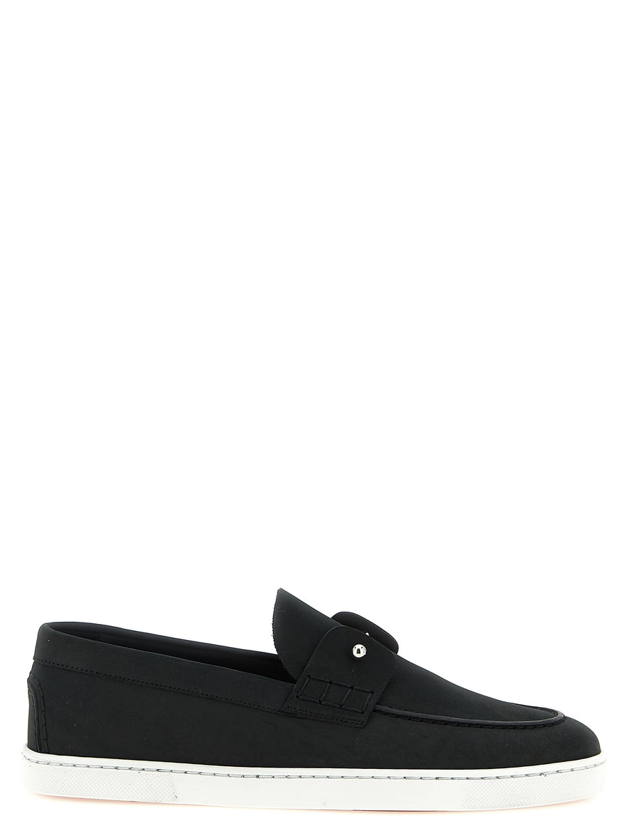 Christian Louboutin 100% Calfskin Leather loafer in black