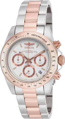 Invicta watch in silver