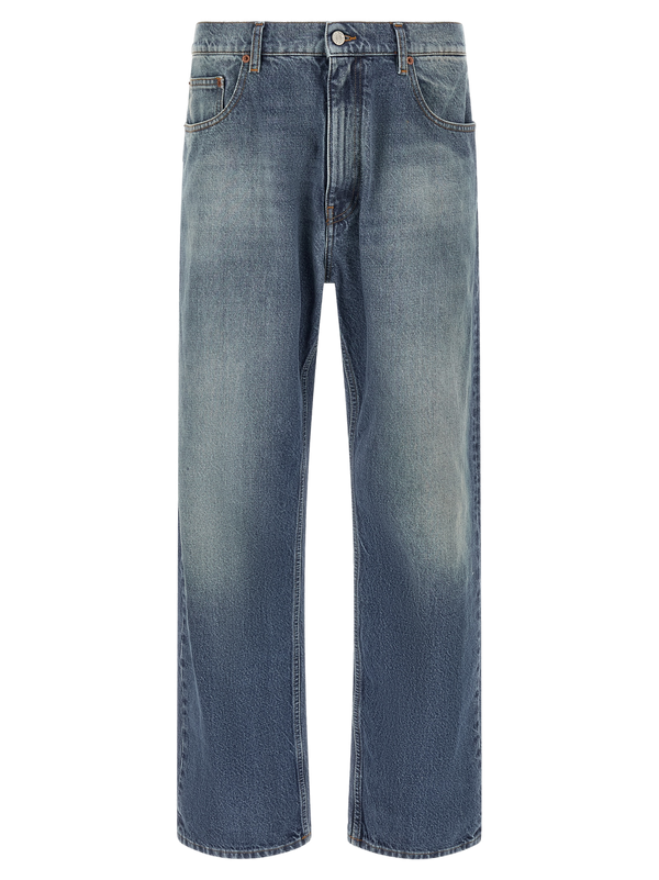 MM6 Maison Margiela 100% cotton jeans in blue