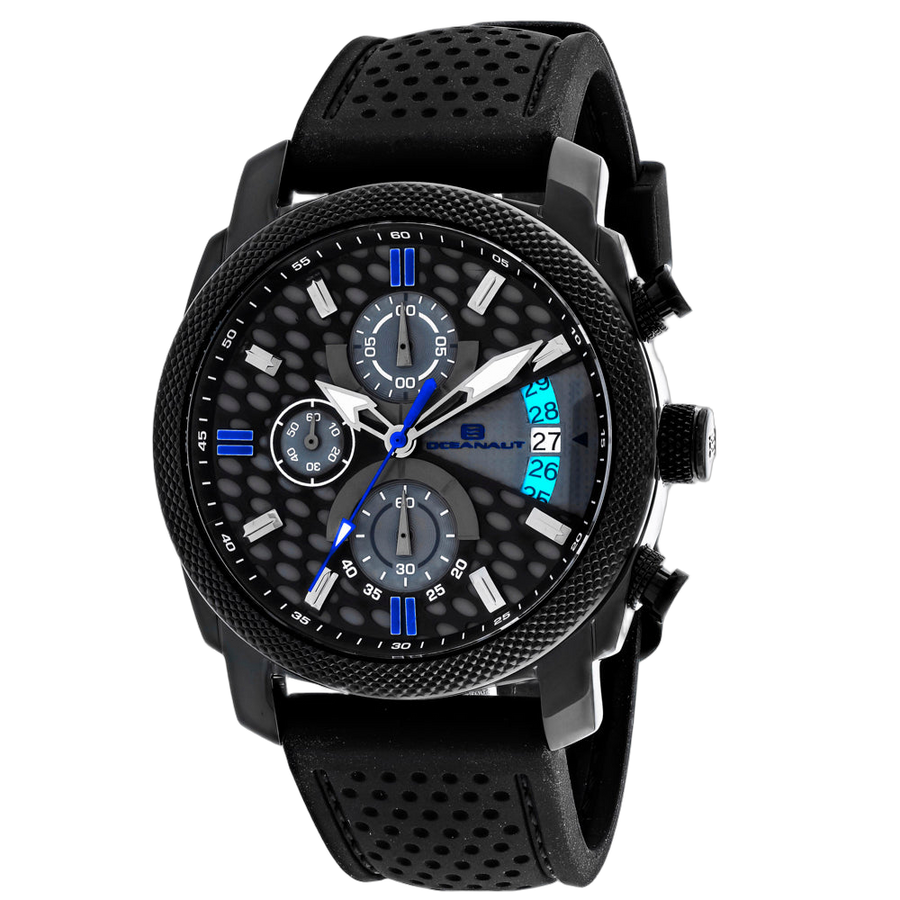 Oceanaut watch in black